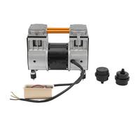 Compresseur d'air silencieux, sans huile, 980 W/1500 W, moteur en cuivre avec protection contre la surchauffe, compresseur d'atelier pour réparation automobile (compresseur 980 W)