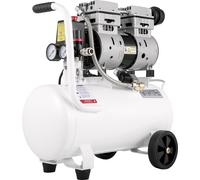 Compresseur d'air SucceBuy - compresseur portable de 5,5 gallons. 1 CV, 750 W, sans huile. Réservoir en acier, 115 PSI. Ultra-silencieux pour les réparations à domicile et le gonflage des pneus. Compa