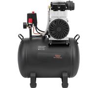 Compresseur d'air SucceBuy, réservoir en acier de 10 gallons, 2 CV, 5,3 CFM à 90 PSI compresseur d'air sans huile & pression max. 125 PSI, 78 dB compresseur portable ultra silencieux pour la réparatio
