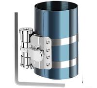 Compresseur d'anneau de piston professionnel en acier au chrome vanadium avec fermeture à cliquet, réglable 53-195 mm pour les réparations de moteur sur voiture, outil robuste pour un montage sûr