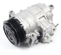 Compresseur de climatisation - Compresseur avec embrayage - Avec poulie à 6 nervures - Compatible avec les modèles C230 2,3/2,5 L, C240 2,6 L, C250 2,5 L - Pièce de rechange directe - CE - Couleur arg
