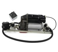Compresseur de suspension pneumatique AP03 - Pompe à air avec bloc de vannes - Essieu arrière - Compatible avec les modèles BMW Série 5 E61 530i, 535d, 545i, M5 de 2004 à 2010 - Remplacement des référ