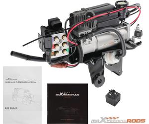Compresseur de suspension pneumatique + support + valve pour Audi A6 C6 4F S6 Avant Quattro
