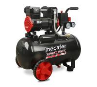 COMPRESSEUR DEBRUITE 24L 1,5HP POWER SILENT - MECAFER - 425623
