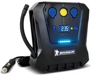 Compresseur Digital 12V MICHELIN, Programmable 0.05 à 7 bars, Prise USB, LED, Flexible 60cm