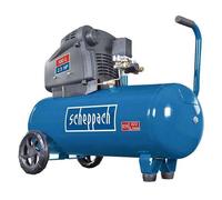Scheppach Compresseur d'air à double cylindre HC105DC 100L sans huile 10 Bar 2,5 PS