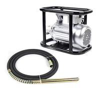 Compresseur électrique pour béton - Vibromasseur intérieur pour fer à béton - 1500 W - 6 m de diamètre - 50 mm de diamètre