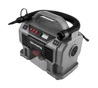 GRAPHITE Energy+ Compresseur à batterie 18V sans batterie, tension d'alimentation (allume-cigare) 12V DC, compresseur et pompe, fonction de vidange, puissance nominale