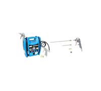 Compresseur Güde Airpower 180/08 7 pièces & Soufflette BGS 3215 Aluminium 3 buses