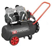 Compresseur - Horizontal - Facom - Débruité moteur induction - 24 L - 2,5 HP - 10 bars - Silencieux