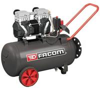 Compresseur - Horizontal - Facom - Débruité Silver - 50 L - 2,5 HP - Silencieux