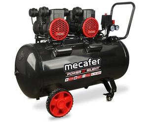 Compresseur Horizontal Mecafer Power N'Silent, 100 L, 3.5 HP, Silencieux