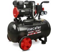 Compresseur - Horizontal - Mecafer - Power Silent - 24 L - 1,5 HP - 175 L/min - Silencieux