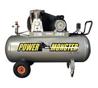 MECAFER Compresseur 200 L 3HP 10 bar Semi Pro PowerMonster