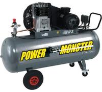 Compresseur Mecafer PowerMonster 150 L, 3HP, Bicylindre courroie, 10 bars, Semi Pro
