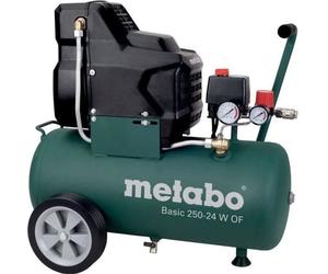 Compresseur METABO Basic 250-24 W OF, Raccord rapide universel, Poignée caoutchoutée