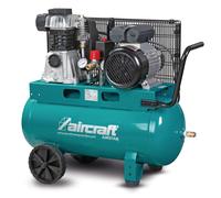Compresseur mobile à entraînement par courroie à huile cuve 50 L 2,2 kW / 3 Ch 10 bars 365 l/min 230V Aircraft AIRSTAR 401/50E