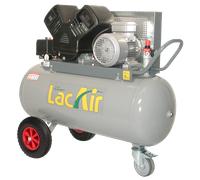 Compresseur mobile TwinAir 20/100T LACME 20 m³/h triphasé 100L 11 bar - 463100