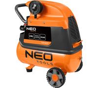 Compresseur NEO TOOLS, Compresseur d'air 24 litres, Max. Pression 8 Bar, 900 W, 135 L/min