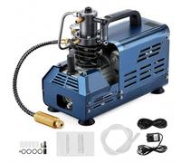 Compresseur PCP 1800 W 220 V 300 bar, pompe à air refroidie par eau pour paintball, carabine et bouteille de plongée