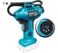 Compresseur, Pompe Pistolet Sans Fil 18V Dedra Sas+All Ded7078 Lcd 11Bar, Avec Écran Lcd