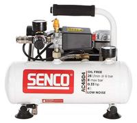 Compresseur portable SENCO AC4504 - Bruit Réduit, Sans Huile, 4L