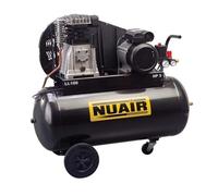Compresseur PRO entrainé par courroie 100 Litres 3 Cv 10 bars 20 m3 /h B2800B/100CM3 Nuair