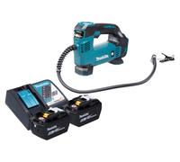 Compresseur sans fil Makita DMP 180 Z 18 V 8,3 bar + 2 batteries 9,0 Ah + chargeur