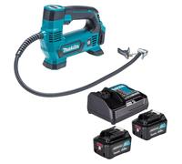 Compresseur sans fil Makita MP 100 DSM 12 V max. 8,3 bar + 2 batteries 4,0 Ah + chargeur