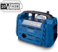 Compresseur sans fil SCHEPPACH Airforce 6, Pression max 10.3 bars, 6 accessoires inclus, 20V IXES, Sans batterie ni chargeur