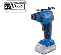 Compresseur sans fil SCHEPPACH C-AC20-X, 7 bars, 6 accessoires inclus, 20V IXES, Sans batterie ni chargeur