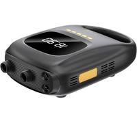 Pompe à air électrique Technaxx TX-266, 120 W, 20 PSI, portable, affichage numérique, batterie 7500 mAh, fonction power bank, adaptateur voiture 12 V, 3 modes prédéfinis, lumière LED, charge USB-C/DC