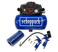 Scheppach Compresseur HC06 6 L avec set d'accessoires