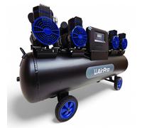 Compresseur Silencieux 120L 75dB Sans Huile Compresseur D'Air 400V 4x2CV