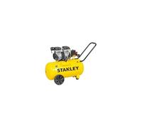 Stanley Compresseur d'air SXCMS1350HE 8 bar 50 L sans huile 150 L/min 52 dB poignée & roues - Jaune