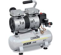 Compresseur Silencieux MECAFER 425513, 6L, 0.5HP, 59dB(A), Sans Huile, Gris