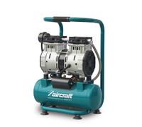 Compresseur silencieux sans huile cuve 6 L 1 kW / 1,35 Ch 200 L/min 8 bars 230V Aircraft HANDY SIL 221 OF E