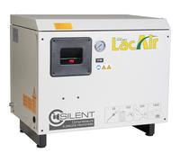 Compresseur silencieux tri 4cv 32,4 m³/h LACME silent c32 d bicylindre en ligne biétagé 464750