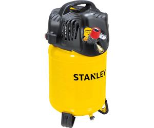 Compresseur Stanley DN200/10/24 - Compresseur d'air 10 Bar - 24L - 180L/min - Avec poignée et pieds antidérapants - Sans huile - Jaune