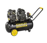 Compresseur Stanley Fatmax, 50 litres, 8 bar, modèle silencieux sans huile, horizontal, 3 CV, 320 l/min
