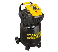 Compresseur Stanley TAB 200/10/30VW FM - Compresseur d'air 10Bar - 30L - 180L/min - sans huile - avec poignée et roues - Noir
