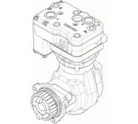 Compresseur, système d'air comprimé WABCO 9121160000