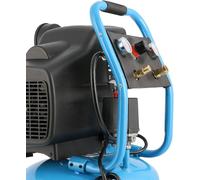 Compresseur vertical – pompe à piston lubrifiée – 8 bars – cuve de 50 litres – 231 litres par minute – mobile