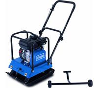 Compresseur vibratoire essence Scheppach HP1800S - 23 kN | 5,6 CV | 88 kg | Profondeur de compactage : 30 cm | Vitesse de déplacement : 25 m/min | Dimensions de la plaque : 550 x 440 mm