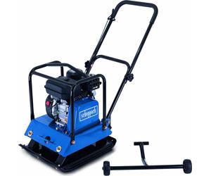 Compresseur vibratoire essence Scheppach HP1800S - 23 kN | 5,6 CV | 88 kg | Profondeur de compactage : 30 cm | Vitesse de déplacement : 25 m/min | Dimensions de la plaque : 550 x 440 mm