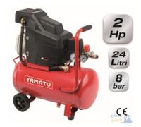 Compresseur Yamato C2/24L-N Sur Roues Lubrifié 24 L 2 Hp