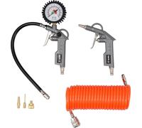 Comprimé Coup Ensemble 6tlg Reinigungspstole 5m Tuyau Flexible 3 Adaptateur
