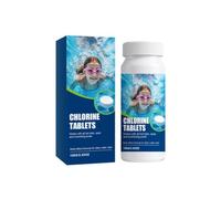 Comprimés Chlore Piscine Multifonction Dissolution Lente régulateur pH 100g | Compatible distributeurs flottants, diffusion lente, stabilise chlore, clarifie eau et équilibre pH piscine
