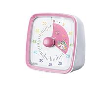 Compte à rebours de bureau - Horloge de gestion visuelle silencieuse, motif arc-en- de 60 minutes | Minuterie d'activité éducative en classe pour et adultes
