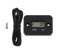 Compte-Heures Mini,Accessoires de Moto à Induction | Compteur d'Heures et Tachymètre pour Moto - Pour Tondeuse À Gazon, Motoneige, Usage, Souffleuse À Neige, Quads, Générateur